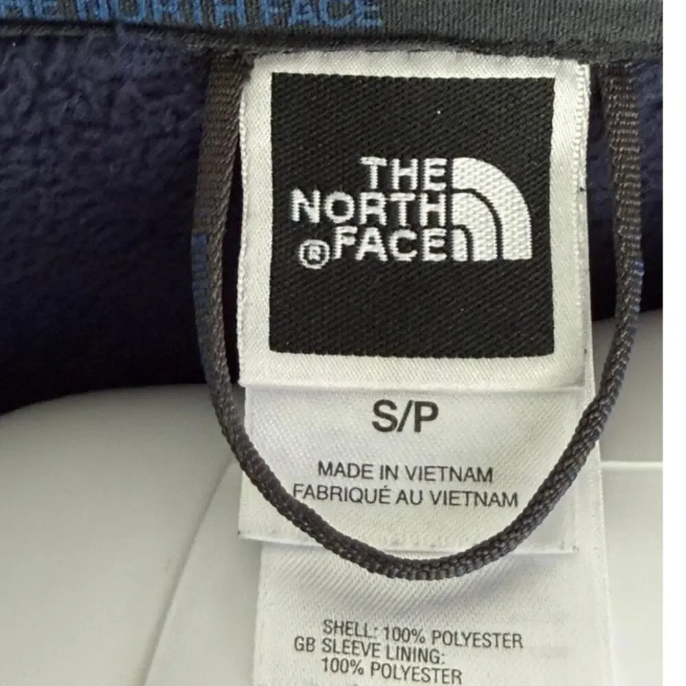 The North Face Glacier Full Zip Fleece Jacket Men’s Small Blue